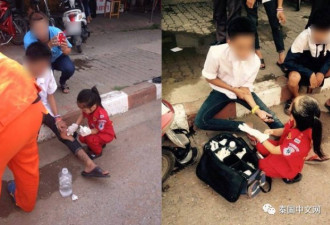 泰国6岁小女孩不爱玩耍 偏爱救死扶伤