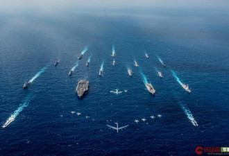 美日最大演习出动16艘舰船 矛头直指中国