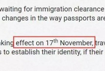 中国护照将与美英加护照享同等待遇