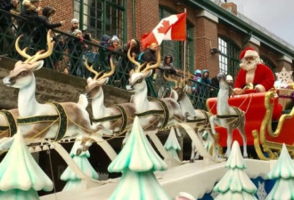 多伦多今日圣诞老人游行 系史上第114届