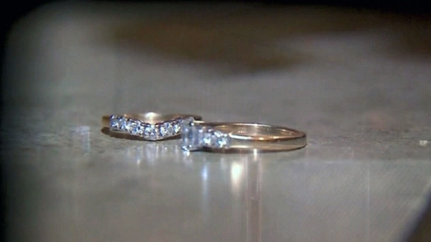 De-trashing wedding rings