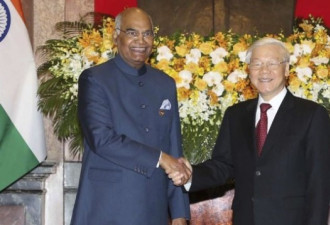 越南助印度针对海上对手中国更为强硬