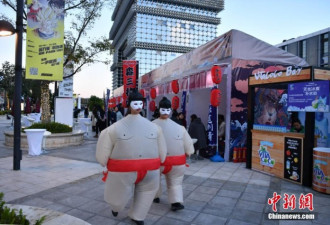 中国举办日本文化节 解放军将军团访日本