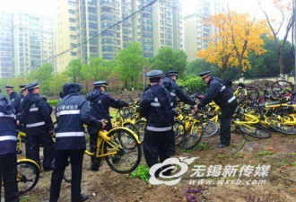 未来两个半月无锡将清理10万辆共享单车