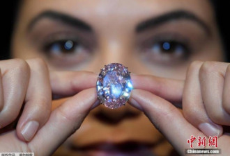 世界最贵“粉红之星”钻石 估价超6千万美元