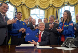 特朗普为NASA拨款195亿美元欲将人类送上火星