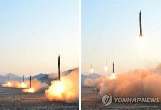 韩国军方称朝鲜今晨试射导弹失败 疑似空中爆炸
