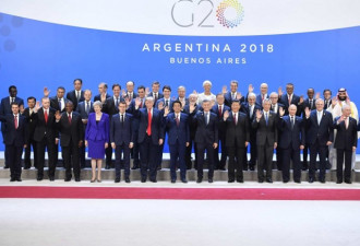 G20峰会现场花絮亮点多，特朗普与习近平同框