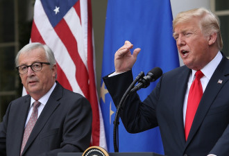 特朗普又威胁:“欧盟的创立就是为了伤害美国”