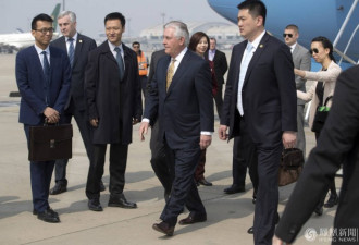 美国务卿抵达北京 与王毅会谈，称不搞对抗