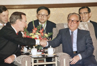 得州送别老布什 对华政策曾引争议外交成就辉煌