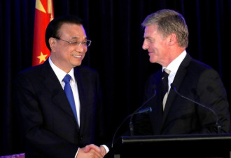 李克强首次访问 新西兰与中国签署重磅协议