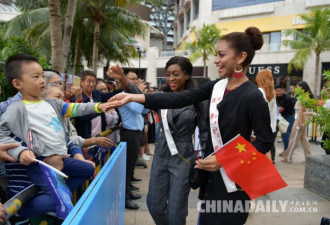 2018阿根廷世界小姐为中国“代言”，真是美