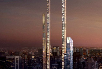 纽约将建1219米U型摩天大楼 或为世界最长建筑