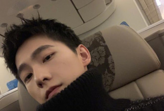 杨洋剪短发晒自拍 表情冷酷眼神忧郁迷倒众粉丝