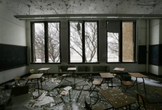 美国“破产之城”底特律近200所学校成废墟