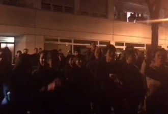 在法华人再聚集示威 要求严惩警察并释放被捕者
