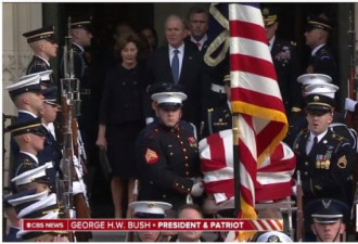 美国前总统小布什给父亲老布什总统的悼词