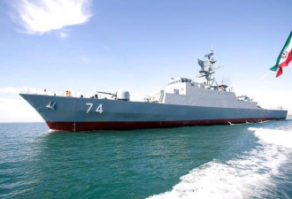 伊朗海军最新驱逐舰入役，排水量和056型相当