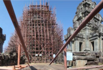 柬埔寨吴哥古迹核心遗址交中国考古队修复研究