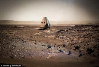 SpaceX火星计划渐成型:太空船2020年登陆火星