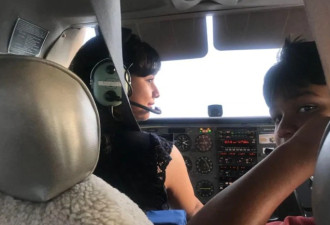 14岁加国少年单独开飞机 将破吉尼斯纪录