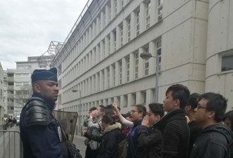击毙巴黎华人的涉事警察遭停职 在场警员称后悔