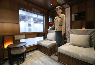 日本这趟卧铺列车 堪称行走的豪华酒店