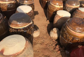 地底挖出几十个瓦罐 村民以为是“古董”