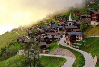 美不胜收的瑞士小镇风景似天堂