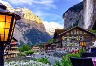 美不胜收的瑞士小镇风景似天堂