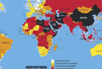 一张地图看清全球人类自由度：香港也沦陷了
