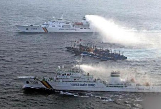 韩国海警联手海军 针对中国渔船开始“严打期”