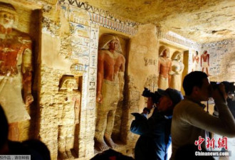 埃及发现距今4400年王室祭司墓葬 保存完好