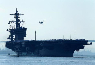 美国防部：航母战斗群正驶向朝鲜半岛