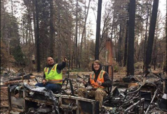 加州山火清理工人发了这些照片，后果很严重！