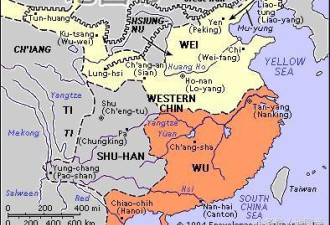 英国绘制的中国历史地图,与我们的有什么不同?