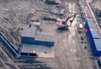无人机航拍视频曝光 特斯拉上海工厂已破土动工