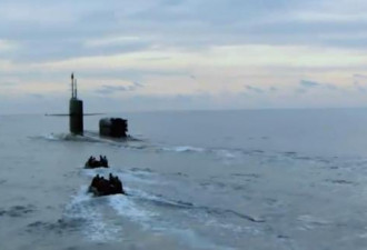 解放军报道用美国大片镜头 官宣微型渗透潜艇？