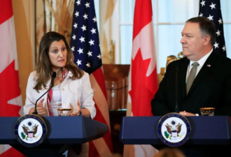 一被拘加拿大人获加方探视 美国务卿称拘捕非法