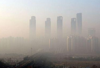 韩网民谴责本国政府在雾霾问题上不向中国发难