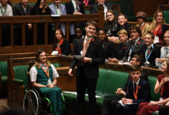 英14岁少年议会辩论走红 过早介入政治妥当吗？