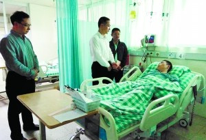 广州一民警抓贼时肾脏破裂 目前已脱离生命危险