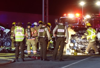 加拿大逆行惨烈车祸 八旬夫妇与15岁少年丧命