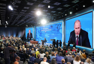普京记者会:俄罗斯永远不会通过抓人做交换条件