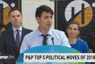 加拿大政坛2018年的五件大事是啥？