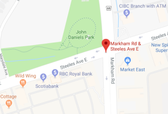 刚刚Markham Rd/Steeles车祸建议绕行