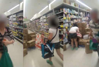 澳洲女子拍摄中国人抢购奶粉 并称自己被攻击