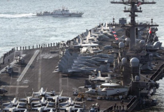 乌龙!美军否认3艘航母下周就能集结朝鲜半岛