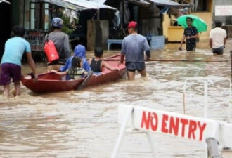 菲律宾暴雨遇难人数升至85人 目前20人仍然失踪